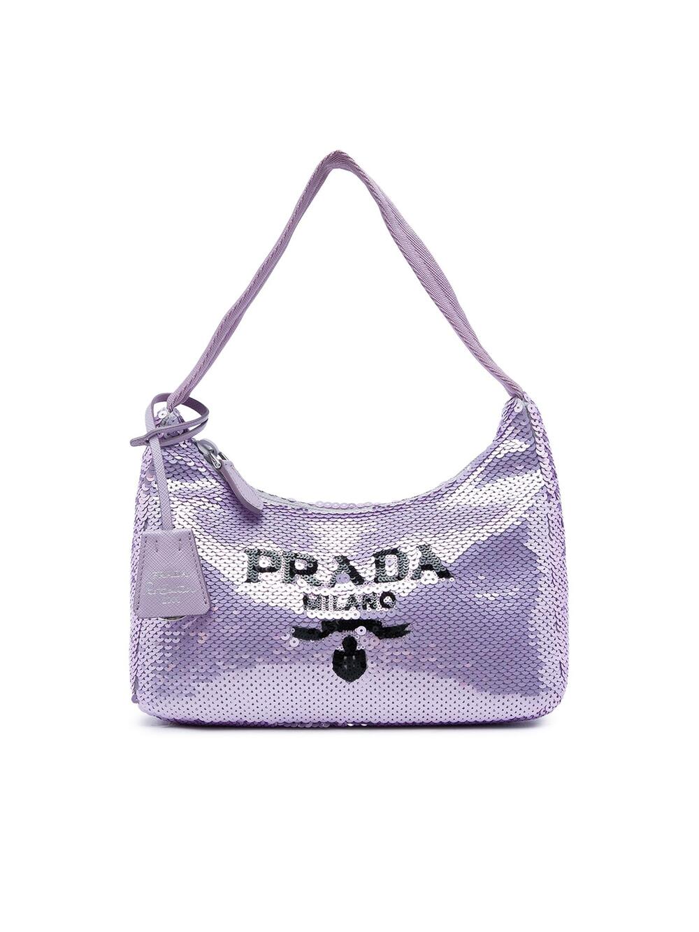 Prada Mini Re Nylon Paillettes Sequin #368369P10B